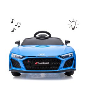 Voiture électrique 12v AudiR8 Spyder Bleu - Pack Luxe