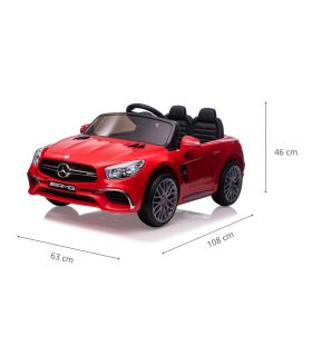 Voiture électrique 12V Mercedes SL65 S Rouge