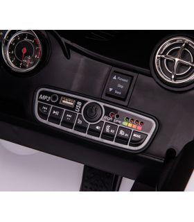 Voiture électrique 12V Mercedes SL65 Blanche - Pack Luxe