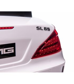 Voiture électrique 12V Mercedes SL65 Blanche - Pack Luxe