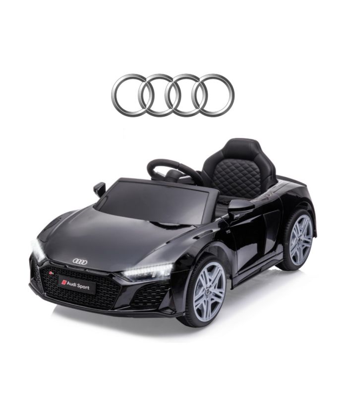 Voiture électrique 12v AudiR8 Spyder Noire - Pack Luxe