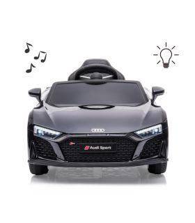 Voiture électrique 12v AudiR8 Spyder Noire - Pack Luxe