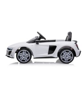 Voiture électrique 12v AudiR8 Spyder Blanche - Pack Luxe