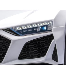 Voiture électrique 12v AudiR8 Spyder Blanche - Pack Luxe