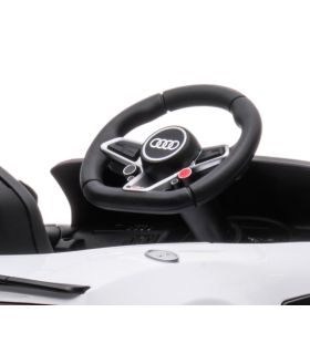 Voiture électrique 12v AudiR8 Spyder Blanche - Pack Luxe