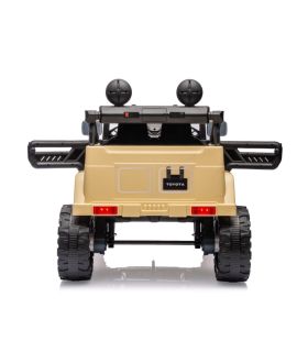Voiture électrique 12V Toyota FJ Cruiser Beige