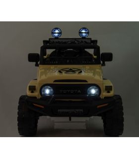 Voiture électrique 12V Toyota FJ Cruiser Beige