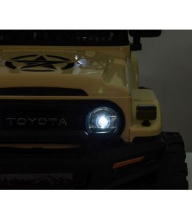 Voiture électrique 12V Toyota FJ Cruiser Beige
