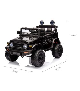 Voiture électrique 12V Toyota FJ Cruiser Noire