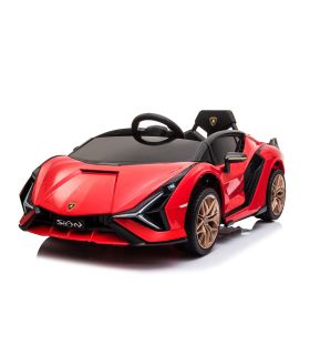 Voiture électrique 12V Lamborghini Sian Rouge - Pack Luxe