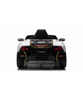 Voiture électrique 12V Lamborghini Invencible Blanche - Pack Luxe