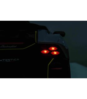 Voiture électrique 12V Lamborghini Invencible Blanche - Pack Luxe