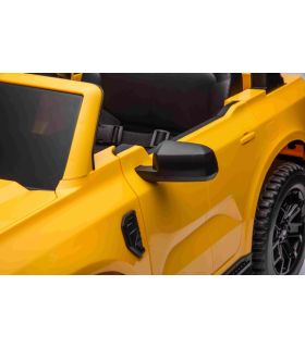 Voiture électrique 12V Ford Ranger LIFT Jaune - Pack Luxe