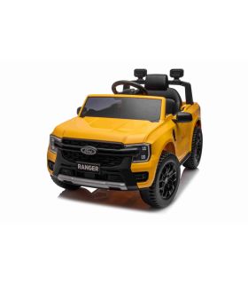 Voiture électrique 12V Ford Ranger LIFT Jaune - Pack Luxe