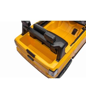 Voiture électrique 12V Ford Ranger LIFT Jaune - Pack Luxe