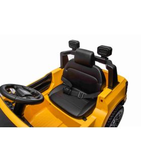 Voiture électrique 12V Ford Ranger LIFT Jaune - Pack Luxe