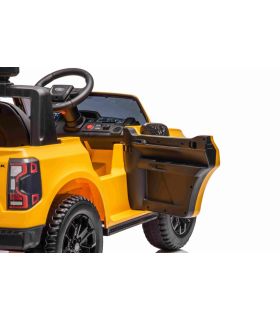 Voiture électrique 12V Ford Ranger LIFT Jaune - Pack Luxe