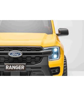 Voiture électrique 12V Ford Ranger LIFT Jaune - Pack Luxe