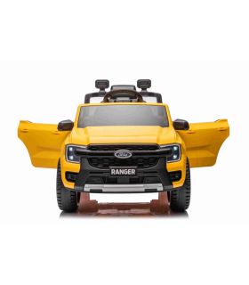 Voiture électrique 12V Ford Ranger LIFT Jaune - Pack Luxe