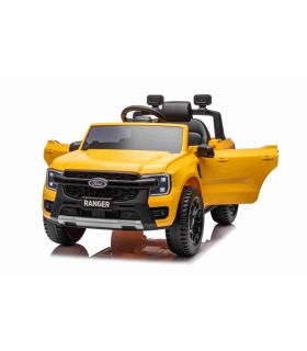 Voiture électrique 12V Ford Ranger LIFT Jaune - Pack Luxe