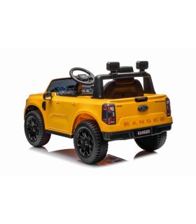 Voiture électrique 12V Ford Ranger LIFT Jaune - Pack Luxe