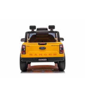 Voiture électrique 12V Ford Ranger LIFT Jaune - Pack Luxe