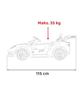 Voiture électrique Maserati MC20 GT2