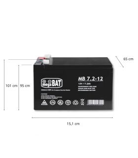 Chargeur pour voiture électrique 12V - 1500 mA