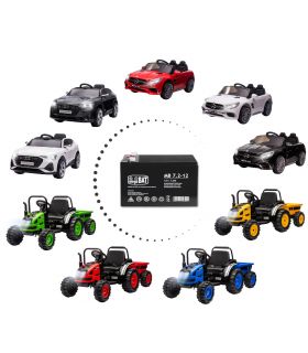 Chargeur pour voiture électrique 12V - 1500 mA