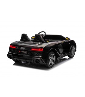 Voiture électrique enfant Audi R8 Spyder 24V 2 places - Noir