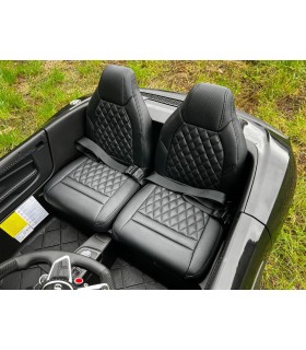 Voiture électrique enfant Audi R8 Spyder 24V 2 places - Noir