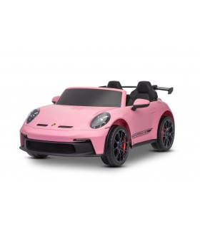 Voiture électrique enfant Porsche 911 GT3 24V 4x4 - Rose