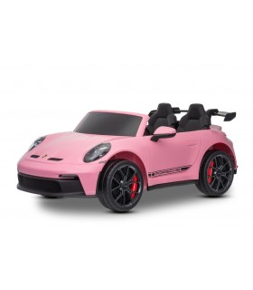 Voiture électrique enfant Porsche 911 GT3 24V 4x4 - Rose