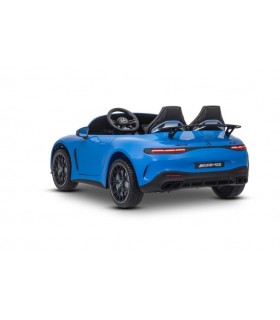 Voiture électrique enfant Mercedes-Benz GT63 AMG 24V 4x4 2 places - Bleu