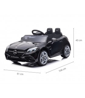 Voiture électrique enfant Mercedes-Benz SLC noire