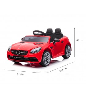 Voiture électrique enfant Mercedes-Benz SLC rouge