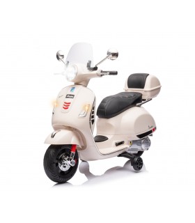 Moto électrique enfant Milly Mally Vespa GTS Super blanc