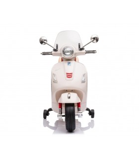 Moto électrique enfant Milly Mally Vespa GTS Super blanc