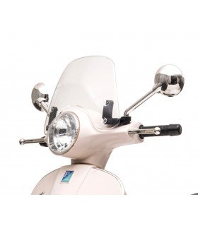 Moto électrique enfant Milly Mally Vespa GTS Super blanc