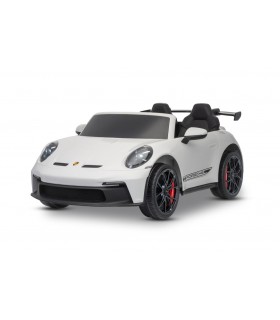 Voiture électrique enfant Porsche 911 GT3 24V 4x4 2 places - Blanc