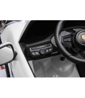 Voiture électrique enfant Porsche 911 GT3 24V 4x4 2 places - Blanc