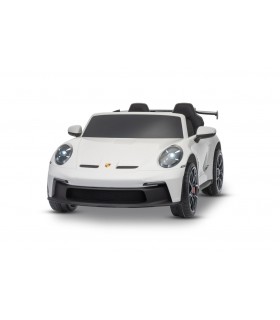 Voiture électrique enfant Porsche 911 GT3 24V 4x4 2 places - Blanc