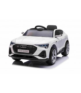 Voiture électrique enfant Audi E-tron Sportback 12V 1 place - Blanc