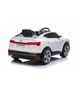 Voiture électrique enfant Audi E-tron Sportback 12V 1 place - Blanc