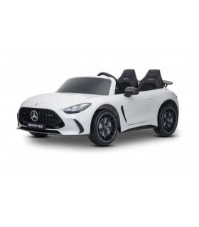 Voiture électrique enfant Mercedes-Benz GT63 AMG 24V 4x4 2 places - Blanc