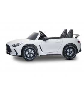 Voiture électrique enfant Mercedes-Benz GT63 AMG 24V 4x4 2 places - Blanc