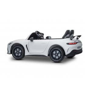 Voiture électrique enfant Mercedes-Benz GT63 AMG 24V 4x4 2 places - Blanc