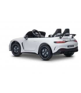 Voiture électrique enfant Mercedes-Benz GT63 AMG 24V 4x4 2 places - Blanc