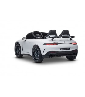 Voiture électrique enfant Mercedes-Benz GT63 AMG 24V 4x4 2 places - Blanc